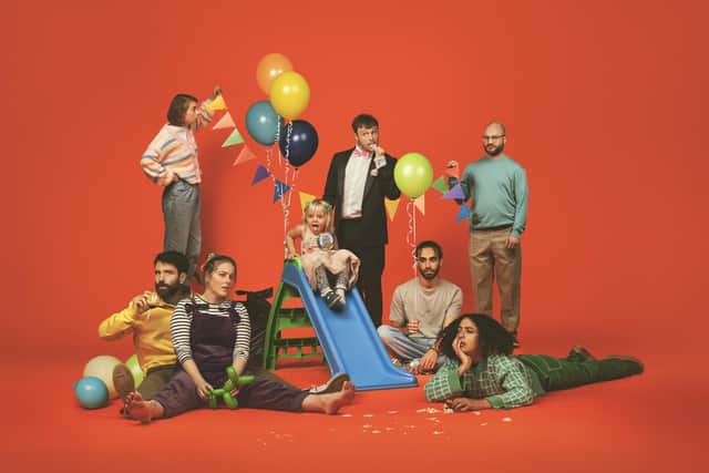 Underslept parents do their best to hold it all together when three children’s parties take place across one weekend in Party Season