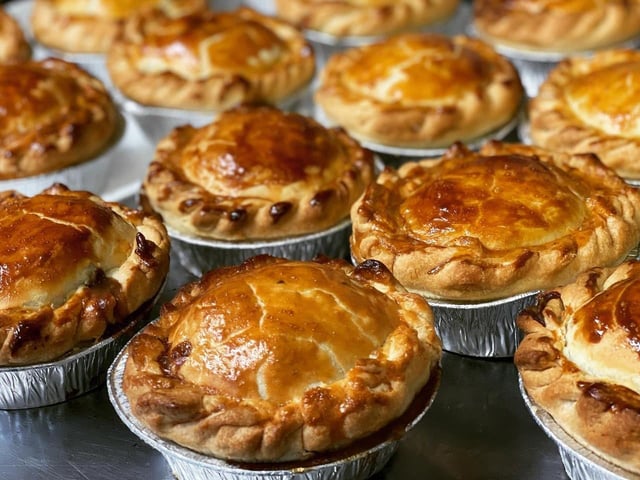The Royal Oak, located in Whiston Road in Cogenhoe, is the home of a range of artisan cheeses and handmade pies.