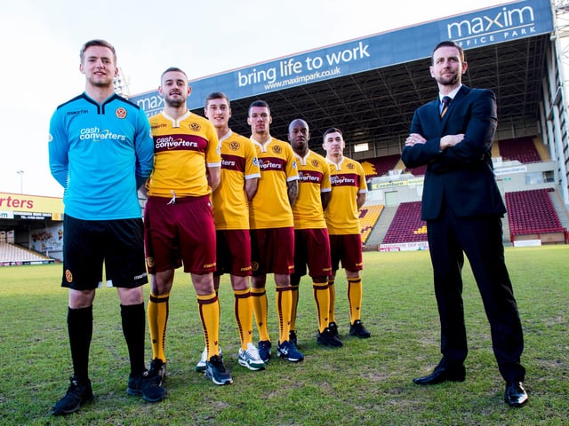 Ian Baraclough shows off George Long, Louis Laing, Conor Grant, Marvin Johnson, Anthony Straker and Nathan Thomas. Not the best of returns but it did mean that Marvin Johnson goal against Rangers and that Cammy Bell... error.