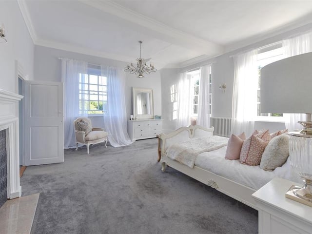 This seven bedroom home that is modern throughout, but maintains traditional features is on the market for a guide price of £2 million.