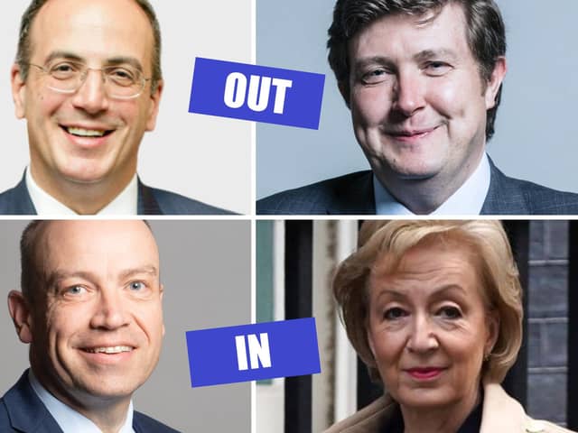 Pollsters say Northampton MPs Michael Ellis and Andrew Lewer would be out if there were an election today — but Chris Heaton-Harris and Dame Andrea Leadsom would be among Tory survivors