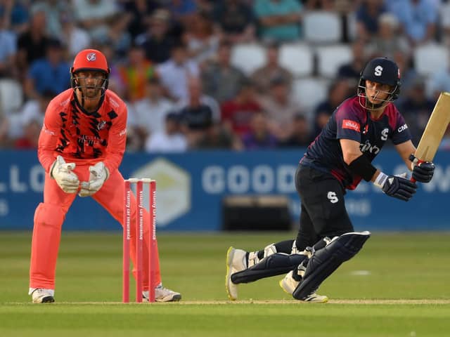 Ben Curran did the business for the Steelbacks against Lancashire