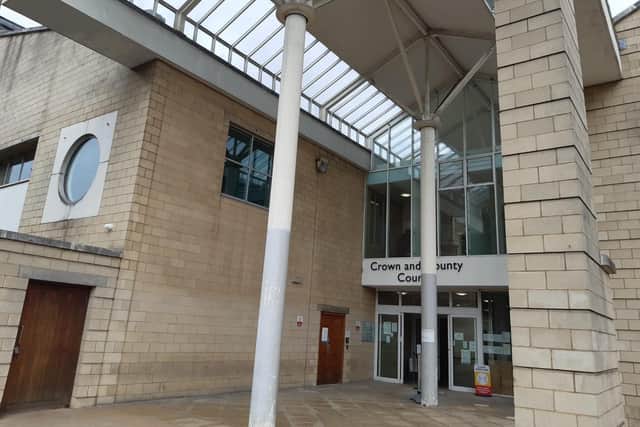 A 43-year-old man has been arrested after a woman was assaulted near Northampton Crown Court.