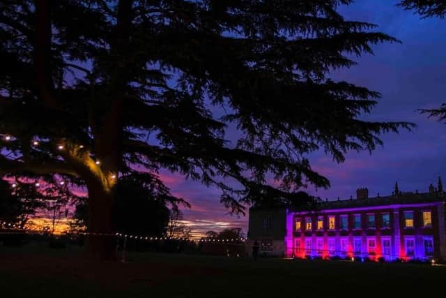 Photo of Delapre Abbey by Kirsty Edmonds.