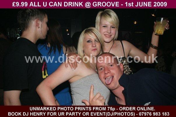 Nostalgic pictures from a night out on the town 15 years ago