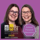 The Animal Focused team, Michelle and Vicky, are delighted to be nominated for two categories in the SME awards.