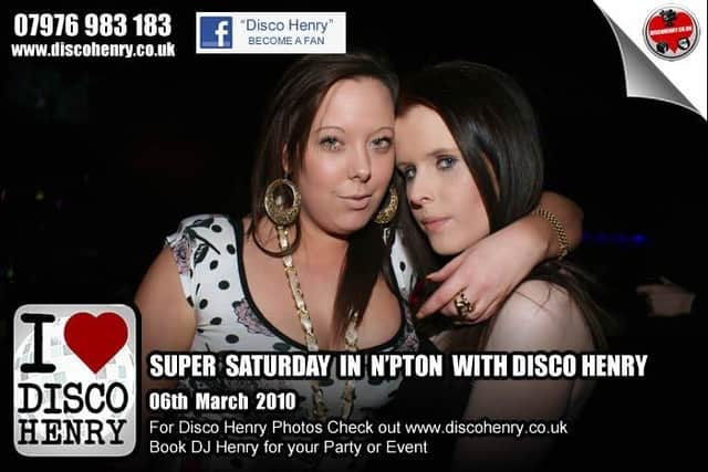 Nostalgic pictures from a March night out in town 13 years ago