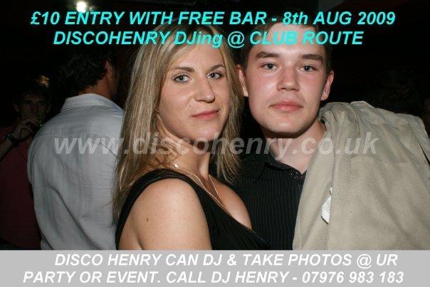 Nostalgic pictures from a night out at Route 69 in town