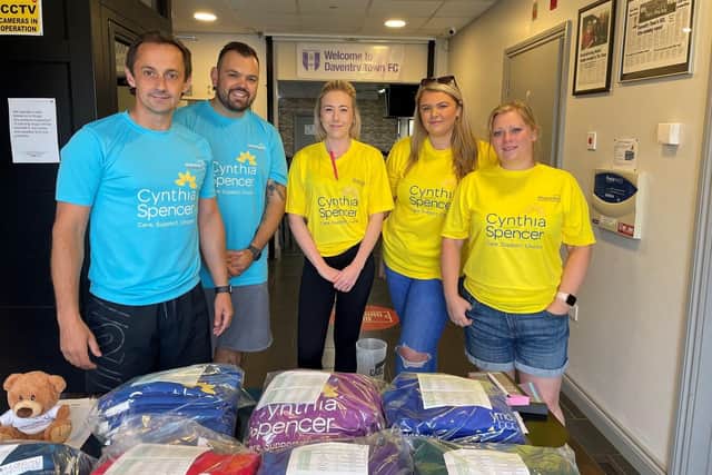 Silverstone Leasing team taking part in fundraising activities for Cynthia Spencer Hospice