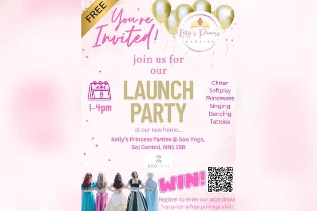 The business is currently undergoing its most exciting development yet, as Kelly’s Princess Parties is soon opening its own space inside SooYoga in Sol Central.