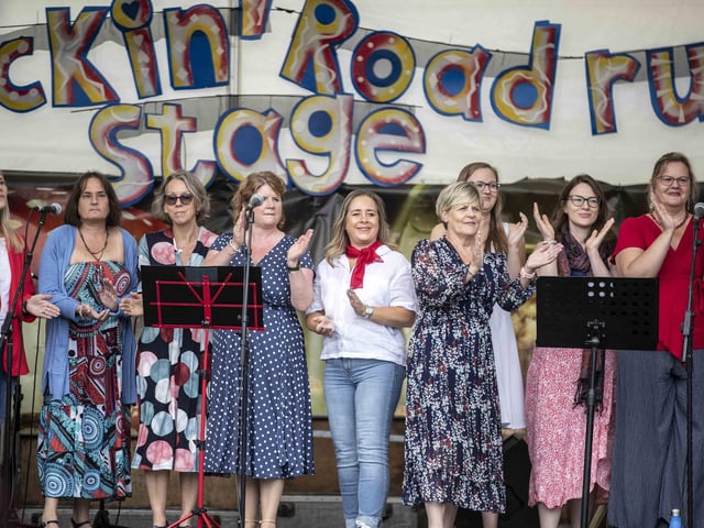 Although it is a music festival run with and for disabled individuals, it was open for all to enjoy.