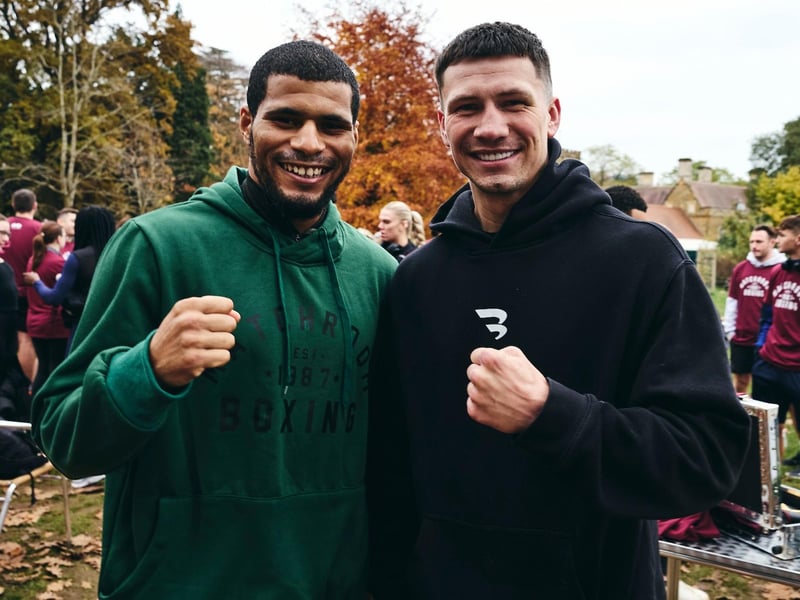 Michael Stephenson (left) and Kieron Conway are fighting in Birmingham next Saturday (Nov 30)