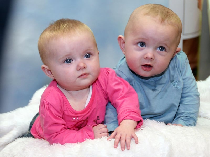 2011 - Twins Lias and Leah Lavelle.