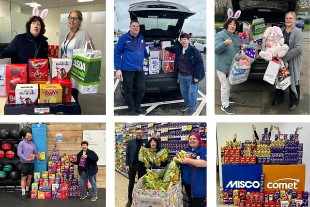 Mother Christmas has been busy collecting donations/Jeanette Walsh