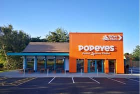 Louisiana Chicken specialists Popeyes is set to open its new 68-seat restaurant and dual lane drive-thru at the former Buddies USA Diner in Sixfields at 11am on Monday (July 17).
