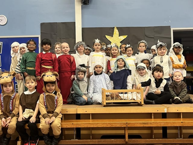 Reception and nursery at Eastfield Academy.