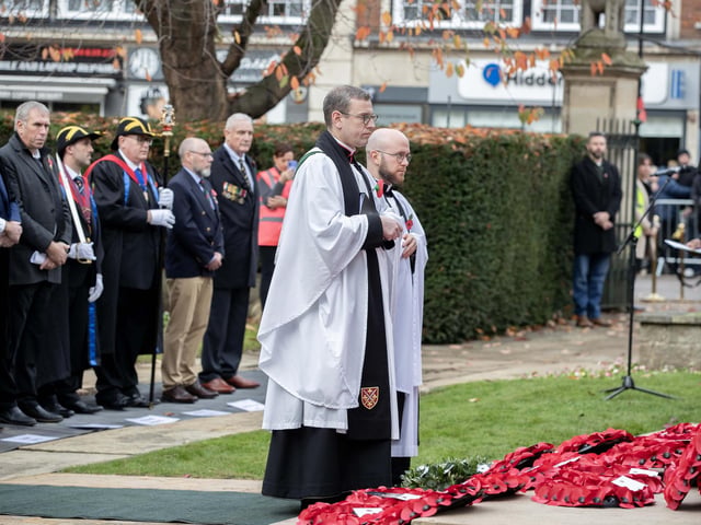 A parade and service took place in Northampton on Sunday November 9, as the town paid its respects to those who served, or continue to serve, the country.