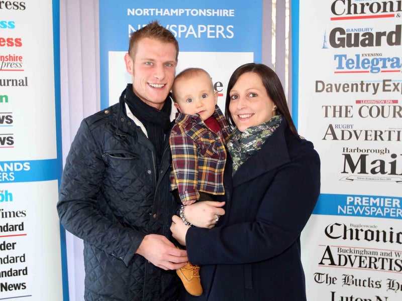 2012 - Alan Haslam, Conrad Haslam and Faith Fletcher.
