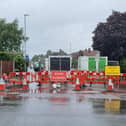 West Northamptonshire Council (WNC) started phase two of its Abington Active Travel Scheme on Monday, June 8, focusing on Park Avenue South. Photo from June 11.