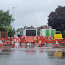 West Northamptonshire Council (WNC) started phase two of its Abington Active Travel Scheme on Monday, June 8, focusing on Park Avenue South. Photo from June 11.