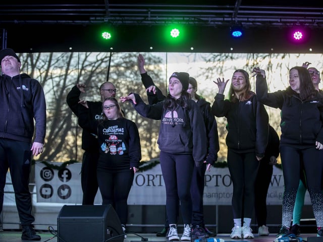 The festive event took place in Becket's Park on Saturday November 25 and saw plenty of family activities like ice skating, silent discos, live entertainment and more.