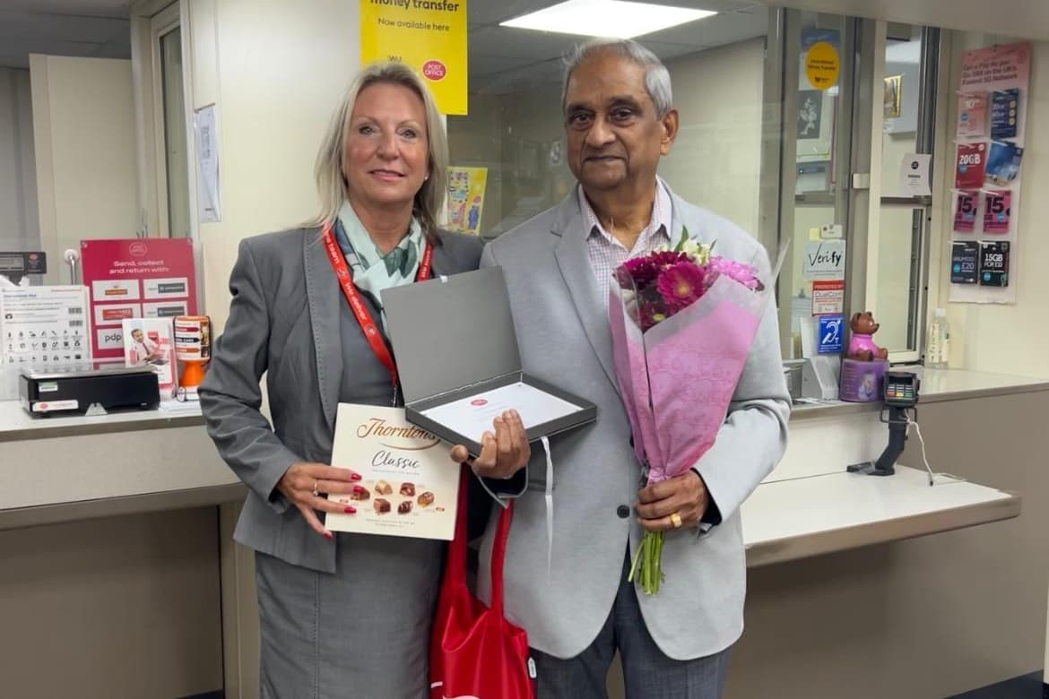 Postmaster Role Northampton Postmaster marks 50 years milestone in the role