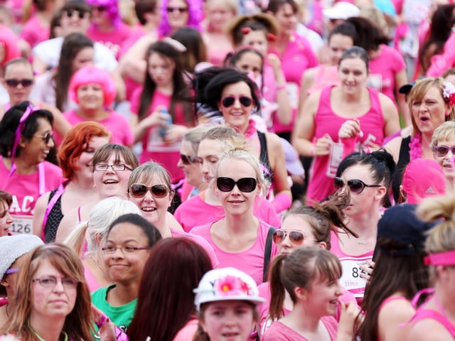 2014 - 5k Race for Life at Abington Park, Northampton.