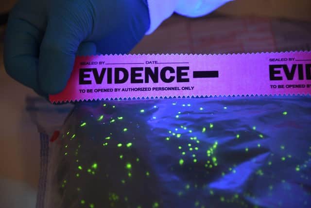 SmartWater forensic evidence