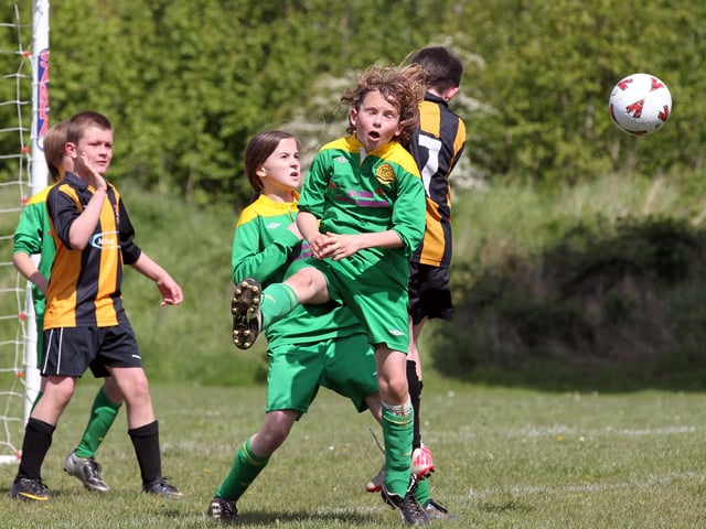 Parklands Tigers U11 v Blisworth Green in 2012.