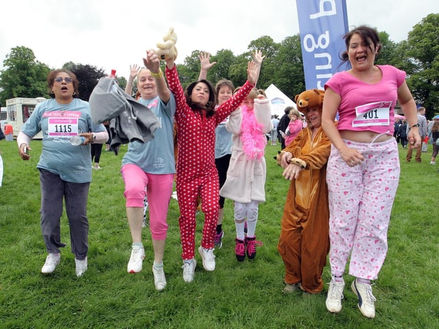 2012 - Northampton Abington Park "Race for Life": Tesco's Weston Favell.
