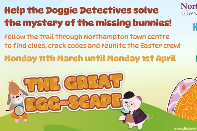 The Great Egg-scape will be coming to Northampton this Easter