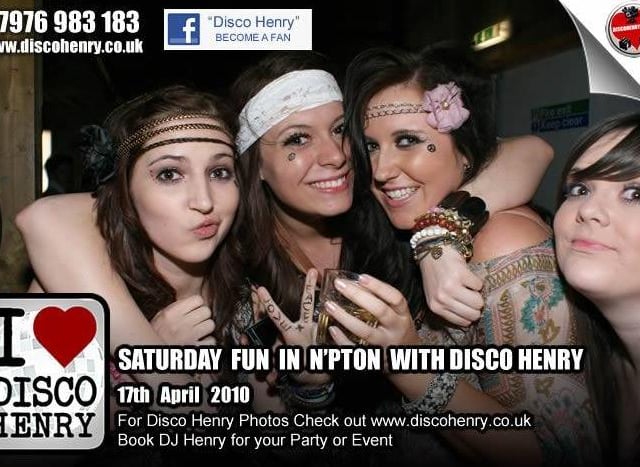 Nostalgic pictures from a night out at NB's