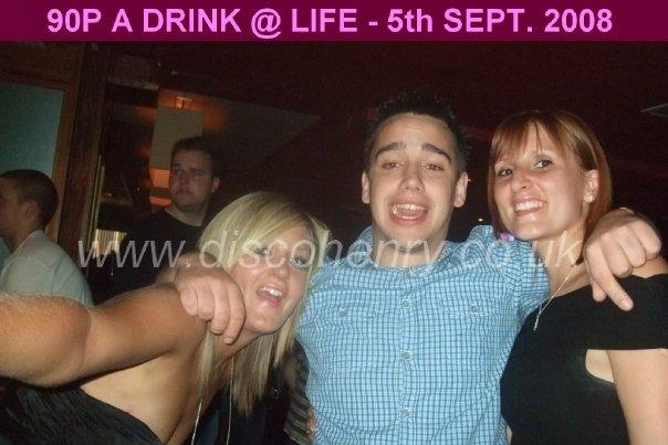 Nostalgic pictures from a '90p a drink' night out in town