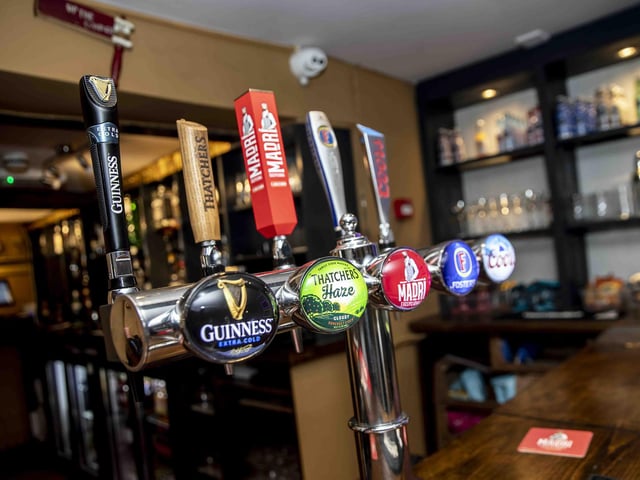 The cosy village pub has recently reopened after a stylish new refurbishment