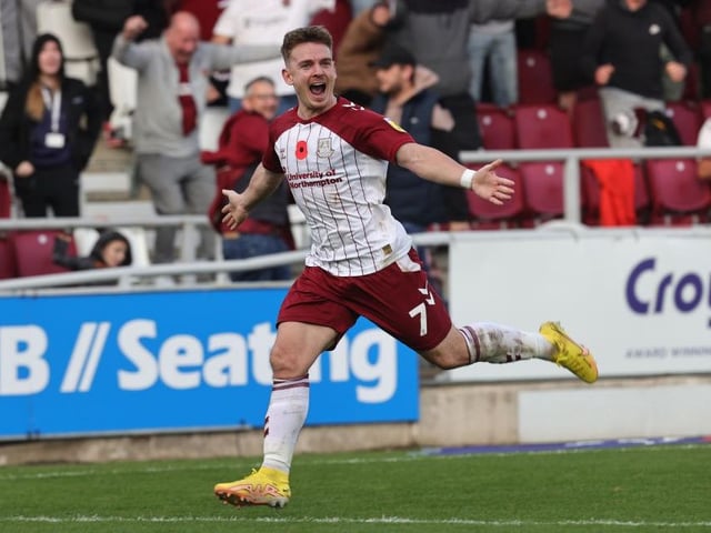 Welcome return to the starting line-up for top-scorer Hoskins, who always looked the most likely to make something happen in an attacking sense for the Cobblers. Ran and ran as he always does, and produced a high quality finish under pressure to steal a point for his side... 7