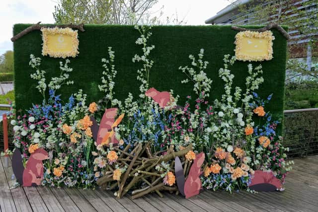 The selfie board has been given a makeover at Rushden Lakes