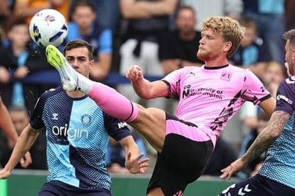 Cameron McGeehan in action for the Cobblers at Wycombe (Picture: Pete Norton)