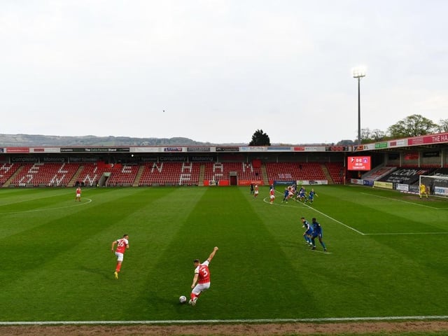Atmosphere: 50
Location: 60
Stadium view: 60
Infrastructure: 50
Food: 50
