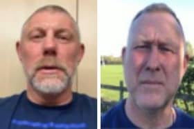 KP (left) and Doc Cox (right) are taking on the challenge in memory of their former colleague and friend who passed away from cancer this year.