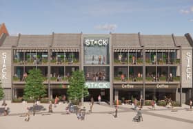 Here are computer generated images of what the Market Walk site could look like once complete