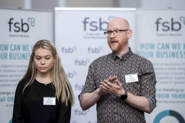 Phil Spokes, company director, gave a short talk to those in attendance at the celebration of the Northamptonshire winners and finalists last Wednesday (August 31).
