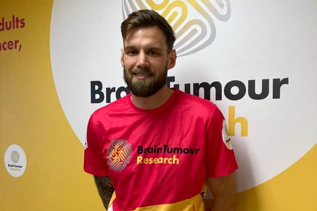 Alex Trivino is running seven marathons in seven days for Brain Tumour Research