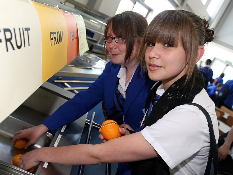 Tesco have donated fruit for lunchtime, for pupils sitting their first GCSE afternoon exam at Northampton Academy.