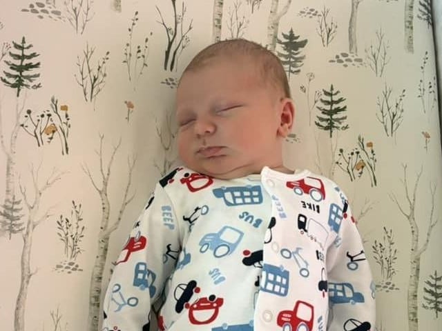 Kaylan-Shane Robert born art 1.21pm on May 24 at Northampton General Hospital, weighing 9lb 3oz.