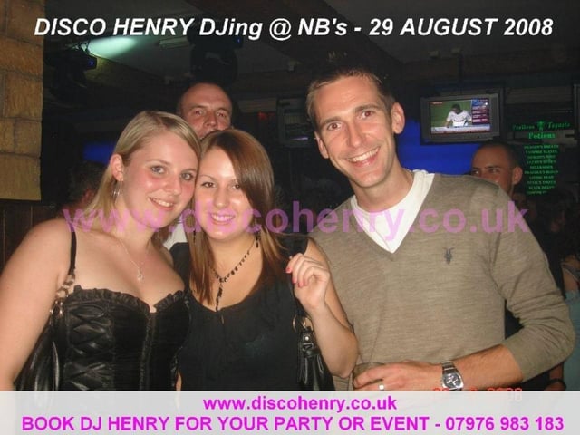 Nostalgic pictures from a night out in town