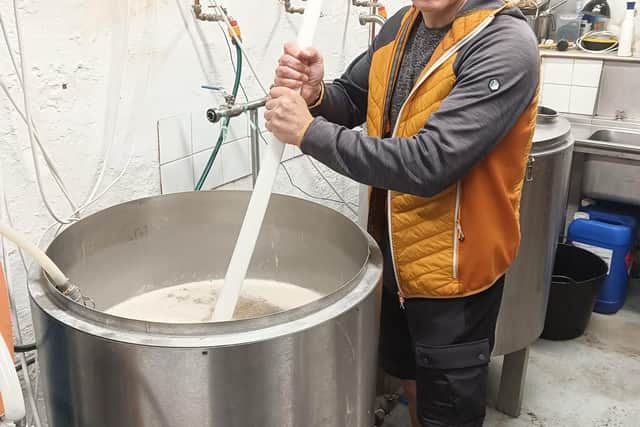 The Amazing Northampton Run’s Simon Hollis tries his hand at brewing. This year the race will have its own official beer