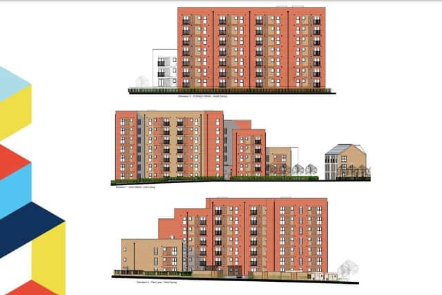 Here's an artist's impression of what the site will look like