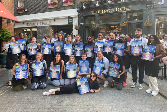 Since 2019, Paintvine has brought people together through creativity and the business is described as “the UK’s leading paint and sip experience”.