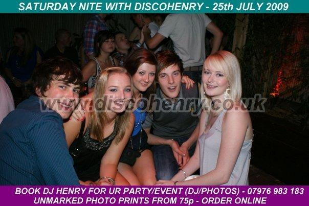 Nostalgic pictures from a night out on the town 15 years ago
