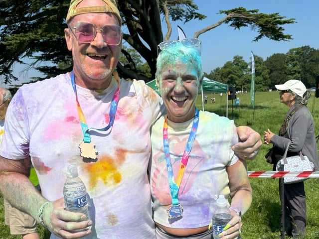 An explosion of colour and fun at Northampton Colour Run